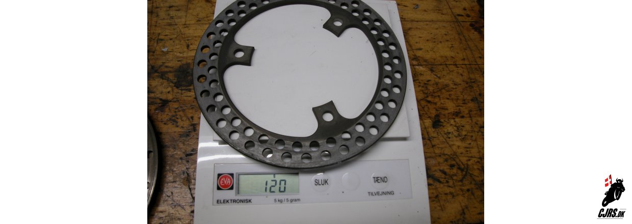 Hvorfor vejer en Yamaha TZM 250 kun 100kg..