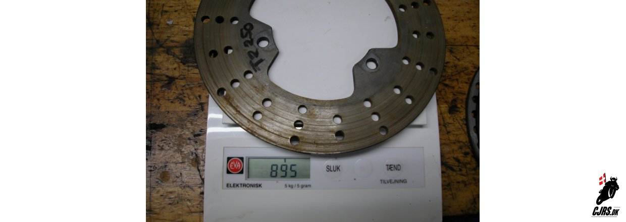 Hvorfor vejer en Yamaha TZM 250 kun 100kg..