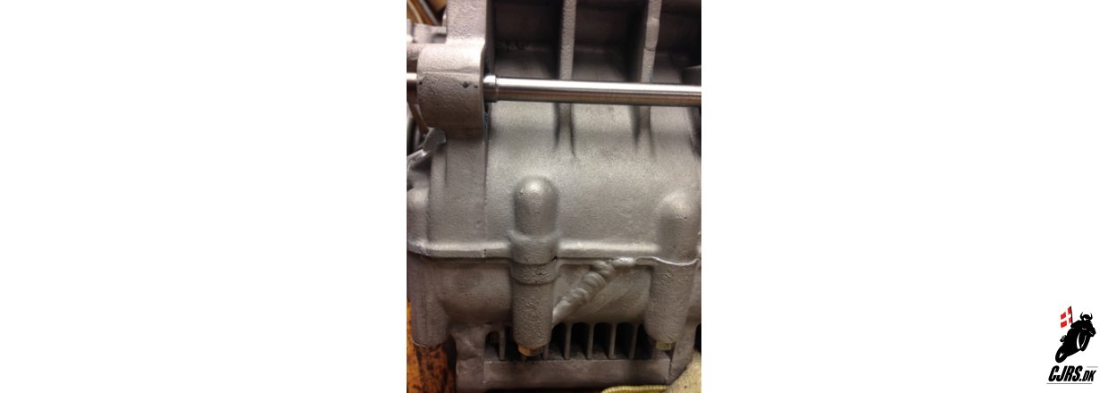 Opdatering p RG 500 motor genopbygning