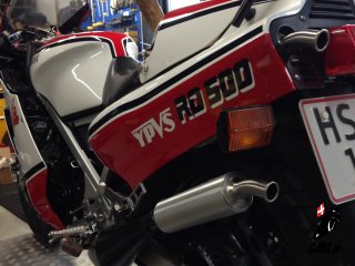 En dejlig dag med en RD 500 