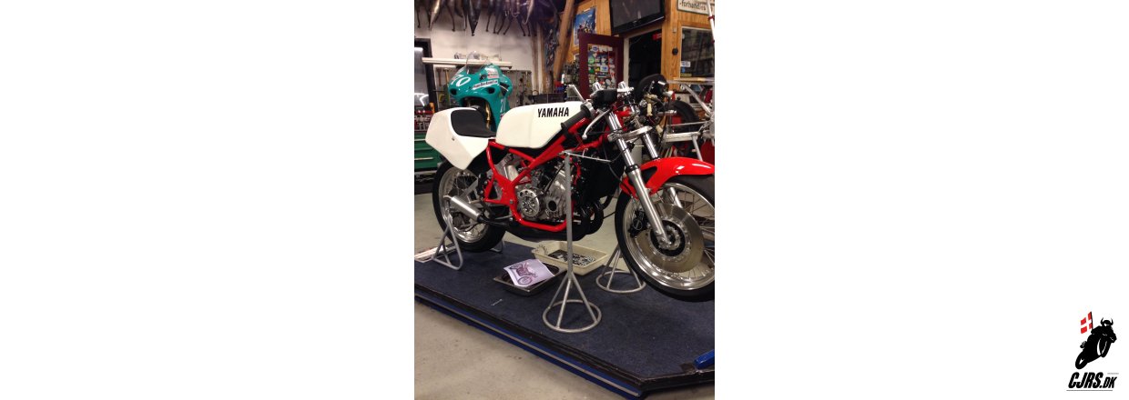 Forgaffel ben og bremse caliber - det gr fremad med Yamaha Type 59W
