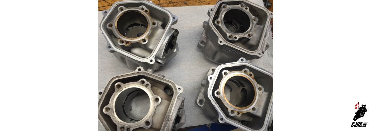 Renoveringsarbejde Aprillia RSW 250 race bike