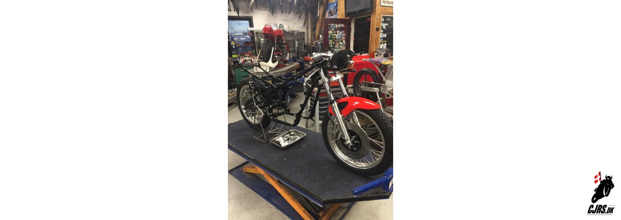 Genopbygning af TZ250G rg.1980