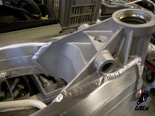 Honda RS 125 RF under renovering