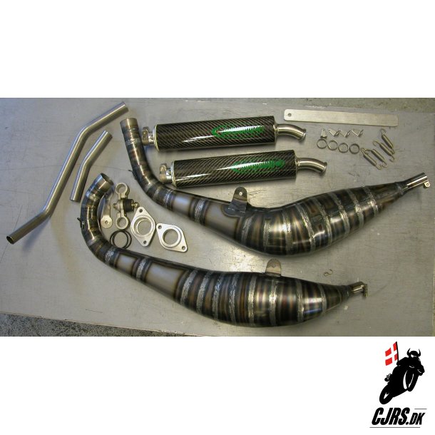 Jolly Moto Aprilia RS 250 2 lyddmper i hjre side - justerbar 0110/U
