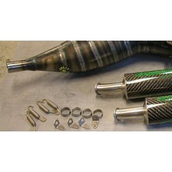 Jolly Moto Aprilia RS 250 2 lyddmper i hjre side - justerbar 0110/U