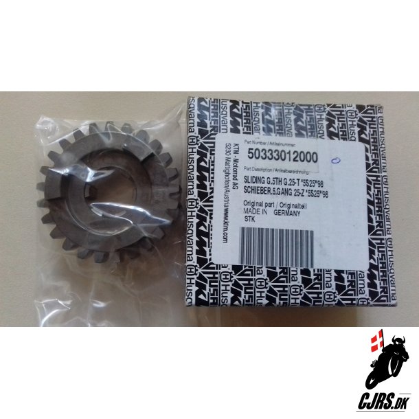 Sliding Gear 5th 25T KTM SX 125 50333012000