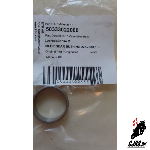 Idler Gear bush KTM SX 125 50333022000