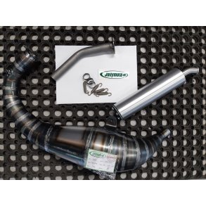 Jolly Moto Honda RS125R 1988-94 ekspantionskammer med alu lyddmper	