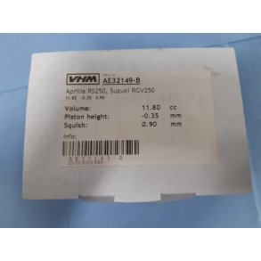 VHM inserts Aprillia RS250 Suzuki RGV 250 -1 stk - volumen 11,80 cc