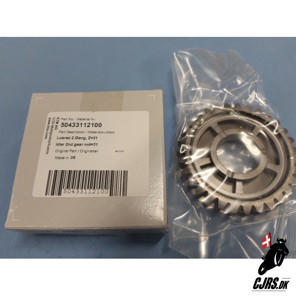 Gearhjul 2.nd.gear KTM SX 125  31T