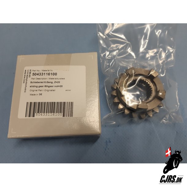 Gearhjul 6.de.gear KTM SX 125  20T