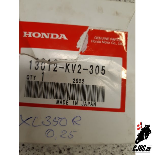 Honda stempelringst 0.25 XR350 XL350  
