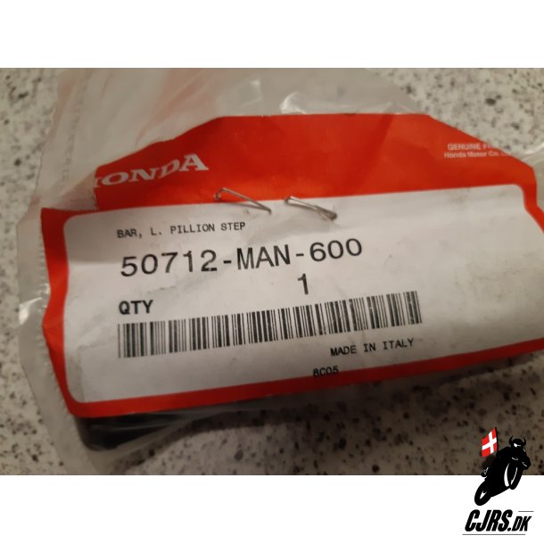 Honda bar pillion step left side 50712-MAN-600  