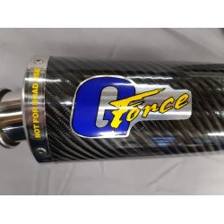 OUTLET Udstdning Suzuki GSXR 600/750/1000 Carbon oval