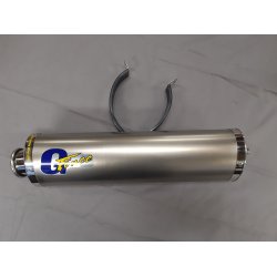 OUTLET Udstdning Suzuki GSXR 600/750/1000 Titanium oval