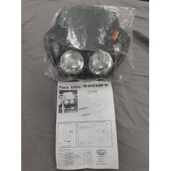 OUTLET Lygtekbe kevlar incl.lygter 