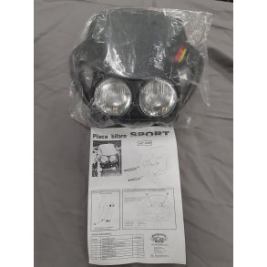 OUTLET Lygtekbe kevlar incl.lygter 