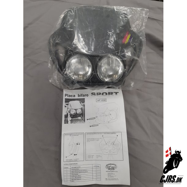 OUTLET Lygtekbe kevlar incl.lygter 