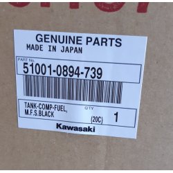 Bensintank Z900 rg.2016 farve M.F.S Black