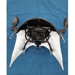 Suzuki RGV 250 komplet frontkbe med parabol - sidespejle 