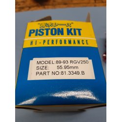 Stempel komplet Suzuki RGV 250 1989-1993 55.95 mm (B)