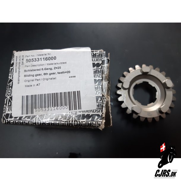 KTM Gearhjul 6. gear 125 cc