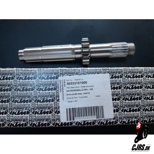 KTM Gearaksel 1. gear 125 cc