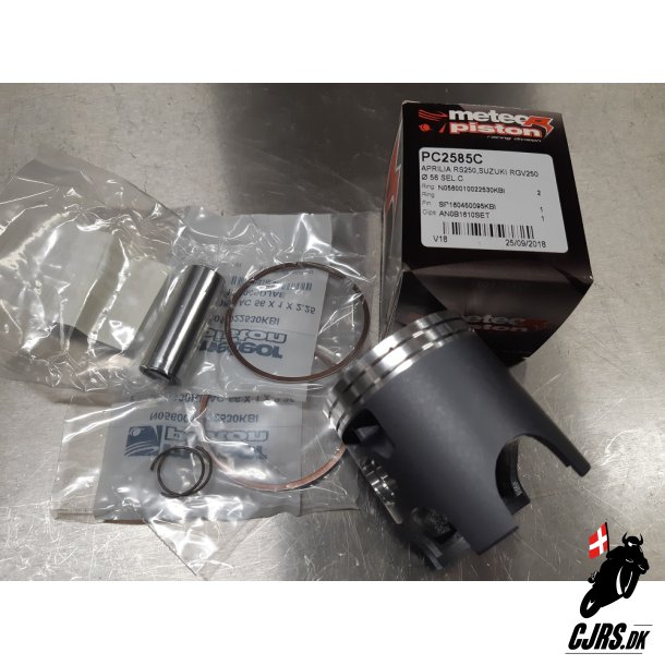 Meteor stempel kompl. Suzuki RGV 250  / Aprilia RS 250 str. 56 mm "C"