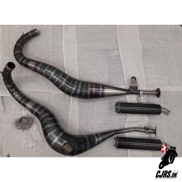 Jolly Moto Yamaha RD 350 31K 2 Udst. Hjre Side Carbon dmper