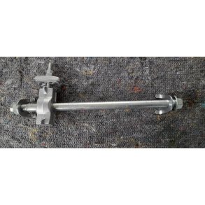 Yamaha RD 350 Bagaksel komplet med 1 kdestrammer 29L