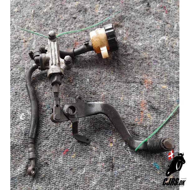 Yamaha RD 350 Bagbremse bremseslange / bremsepedal / mastercylinder