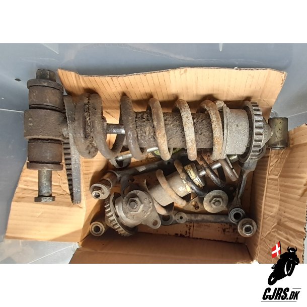 Yamaha RD 350 Orginal Bagstddmper med justering (se tekst)