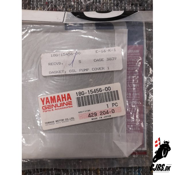 Yamaha DT 175 Pakning 18G-15456-00