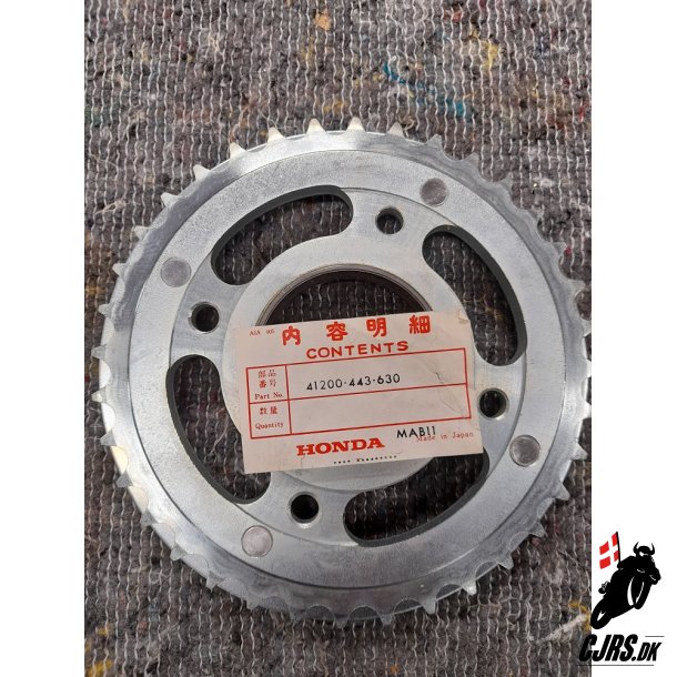 Honda CB 250N/400N original bagkdehjul med beskytter 41200-443-630
