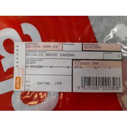 Aprilia RS 125 decal kit komplet 8147394 