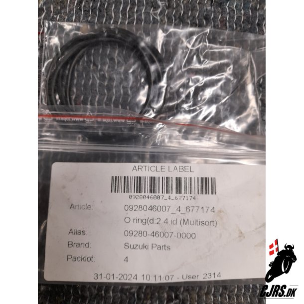 Suzuki GSX-R 750 O ring 09280-46007