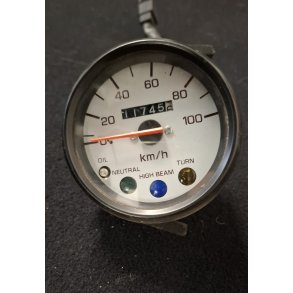 Yamaha YSR 80 Spedometer - flere forskellige kilometer angivelser
