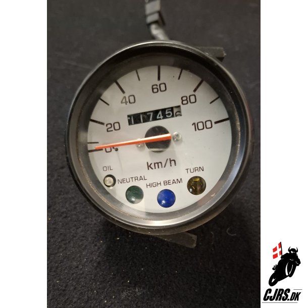 Yamaha YSR 80 Spedometer - flere forskellige kilometer angivelser