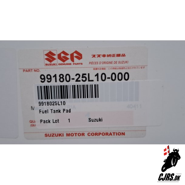 Suzuki Fuel tank pad 99180-25L10-00