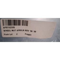 Aprilia RSW 1998/99  Wheel nut AP8152335