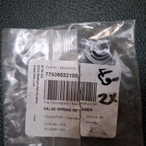 KTM Valve Spring Retainer 77536032100