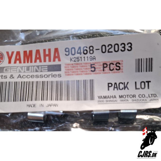 Yamaha clips for olieledning 90468-02033