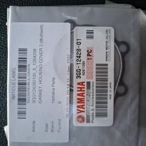 Yamaha Vandpumpe pakning RD 350 3GG-12428-00