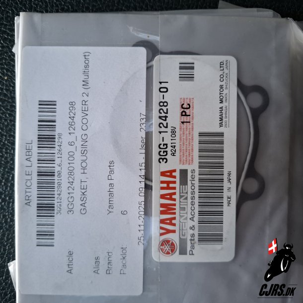 Yamaha Vandpumpe pakning RD 350 3GG-12428-00