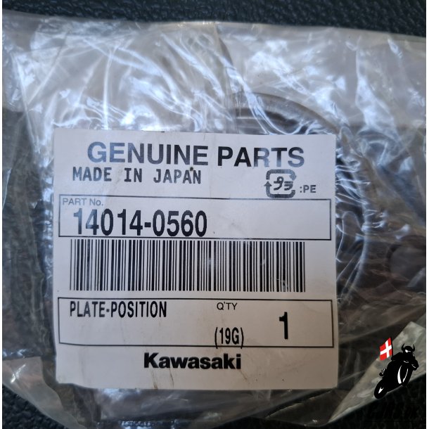 KAWASAKI Plate-position 14014-0560