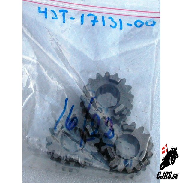 GEAR,3RD/4TH PINION 16T/22T	4JT-17131-00