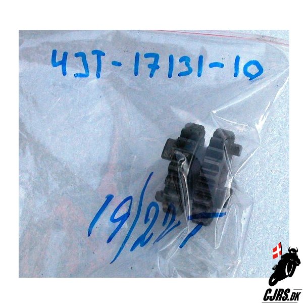 GEAR,3RD/4TH PINION 19T/22T	4JT-17131-10