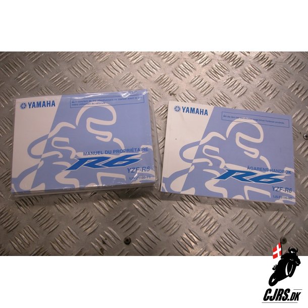 Owners manual Yamaha YZF-R6 