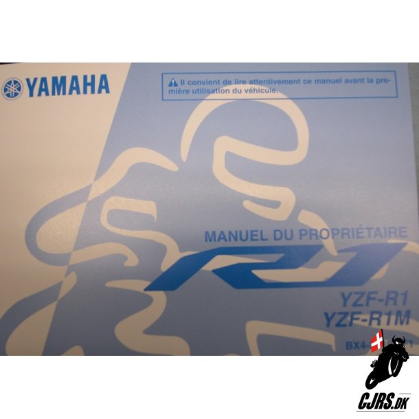 Yamaha R1 type BX46 Owners manual